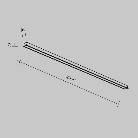 Линейный светильник Technical LL313015