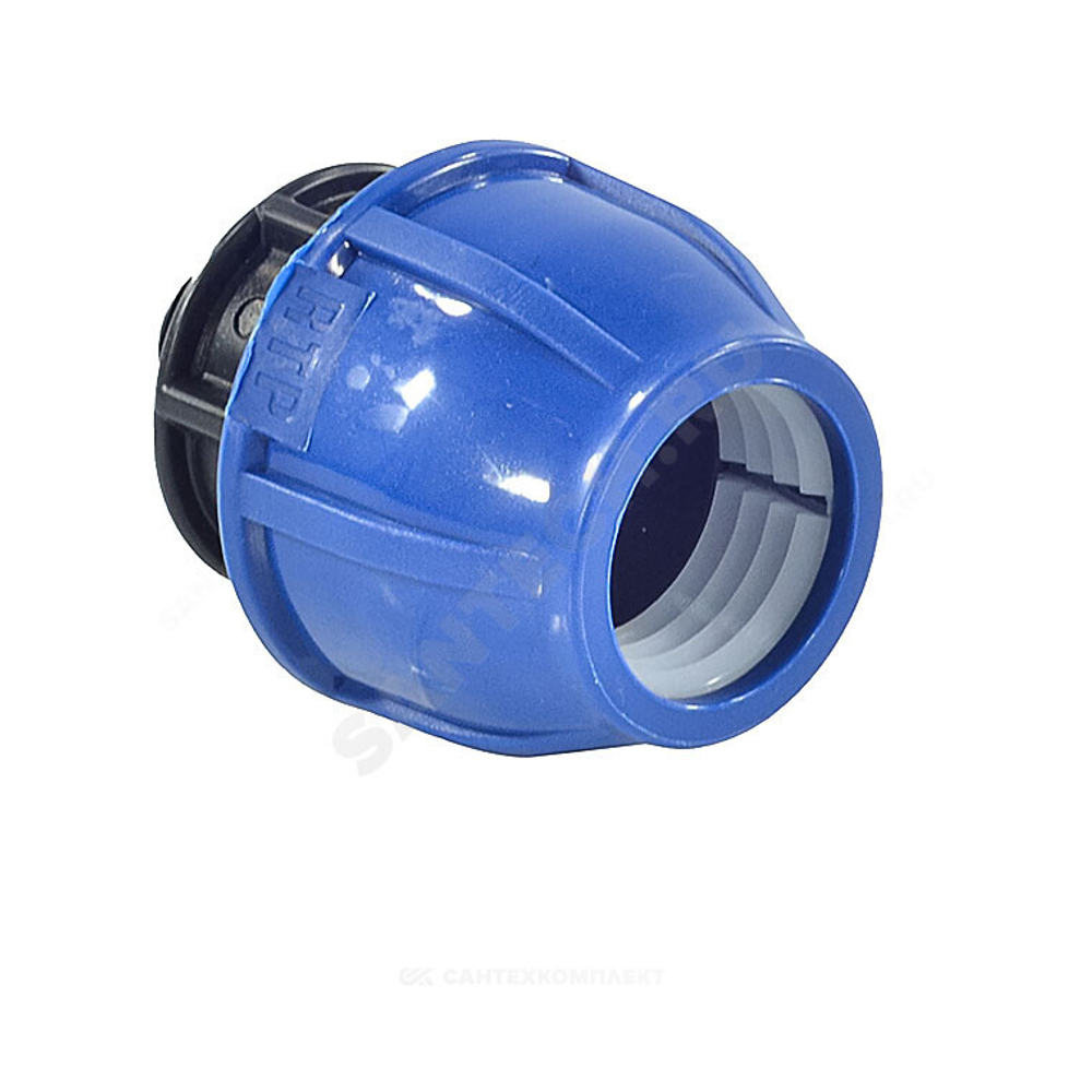 Муфта компрессионная ПЭ Дн 20х1/2" НР Ру16 RTP (РосТурПласт) 11495
