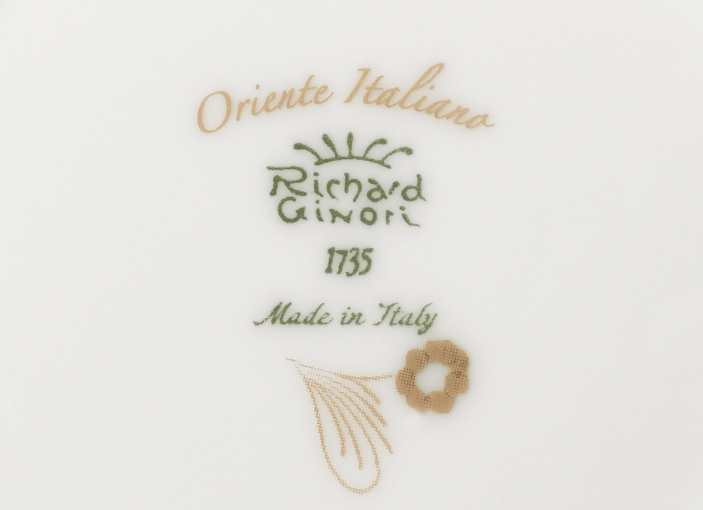 Чайная чашка с блюдцем Richard Ginori Oriente Italiano Aurum (220 мл)