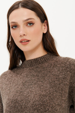23364 Свитер женский (пепельно-коричневый)