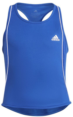 Футболка для девочки теннисная Adidas G Pop Up Tank - небесный