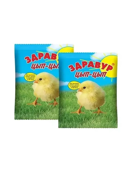 Здравур Витаминная добавка для цыплят утят 250гр *1шт