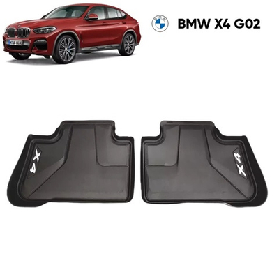 Коврики BMW X4 G02 (высокий борт) задние (2 шт)