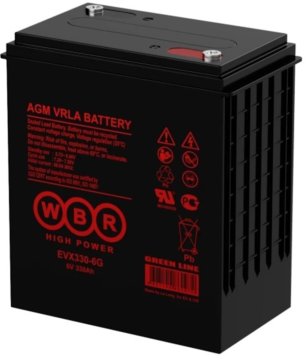 Аккумулятор  WBR EVX330-6G WBR