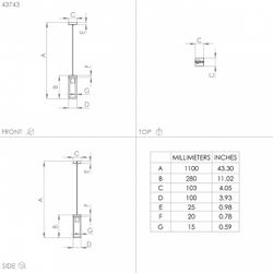 Подвесной светильник Eglo Nafferton 43743