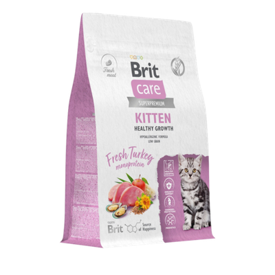 Brit Care Kitten Индейка 1,5кг.