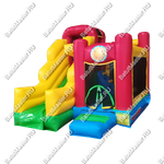 Надувной батут "Мини-замок" 3.6*3*2.4 м