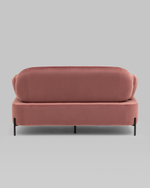 Диван Кэнди велюр пыльно-розовый