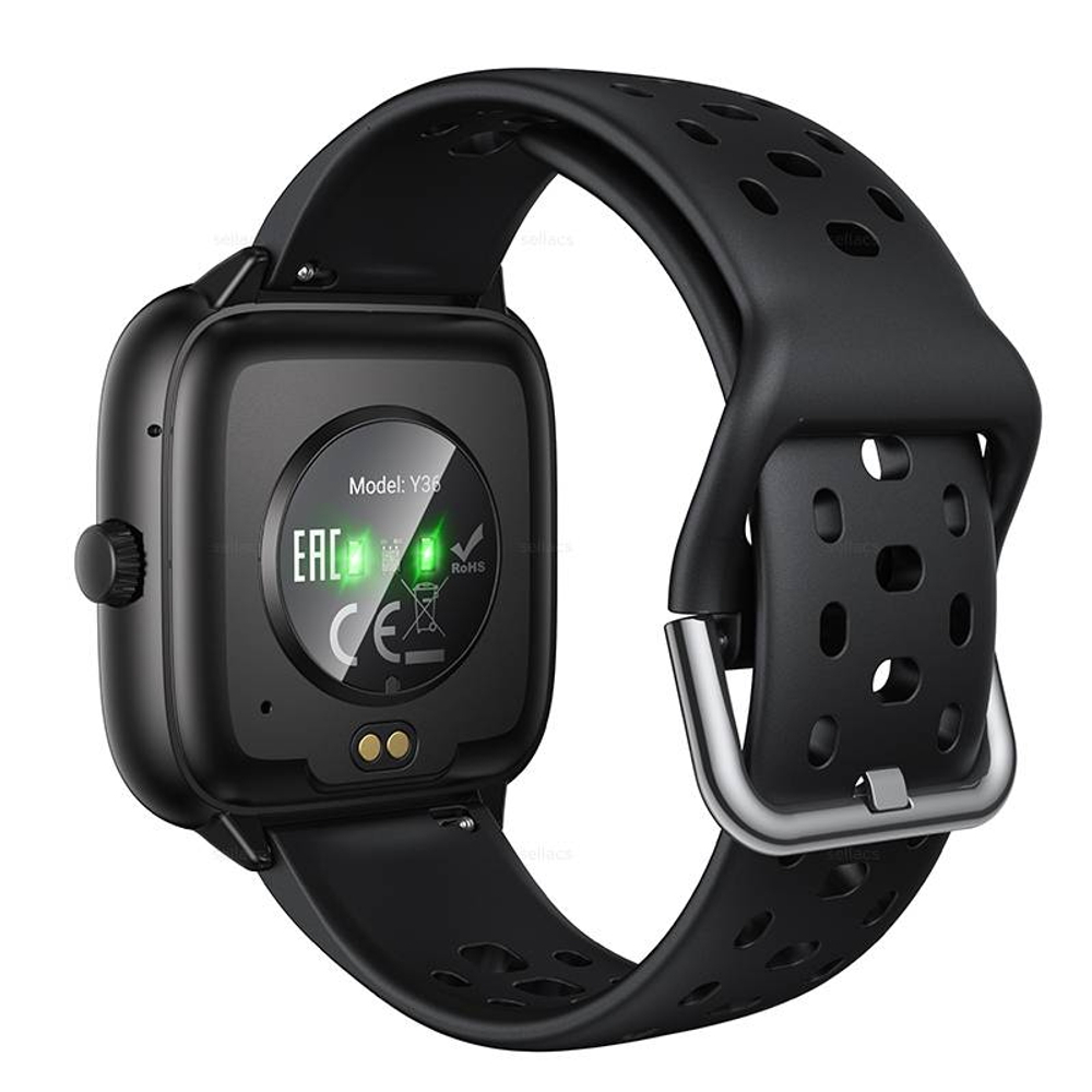Спортивные смарт часы Hoco Y36 (поддержка звонков) (black)