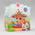 Коробка складная «Карусель радости », 25 х 25 х 10 см