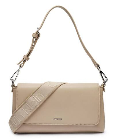 Сумка через плечо Calvin Klein - бежевый(K60K612902)