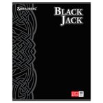 Тетрадь А5, 48 л., BRAUBERG, клетка, выборочный лак, БЛЭК ДЖЭК, 401824, 5шт