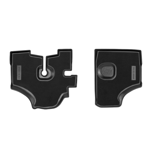 Ковры в салон Norplast/Unidec для Chevrolet Damas (2014-) Комбинированные, Черный, передняя пара, арт.NPA00-C12-342-CM