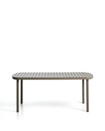 Уличный стол Joncols из алюминия с бежевой отделкой 180 x 90 см