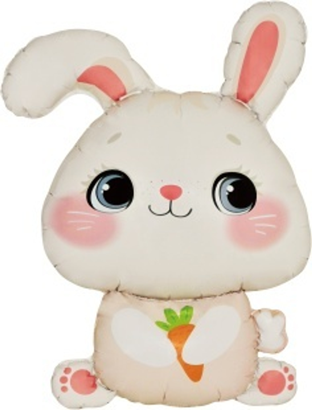 К Фигура Зайка с морковкой 82 см.