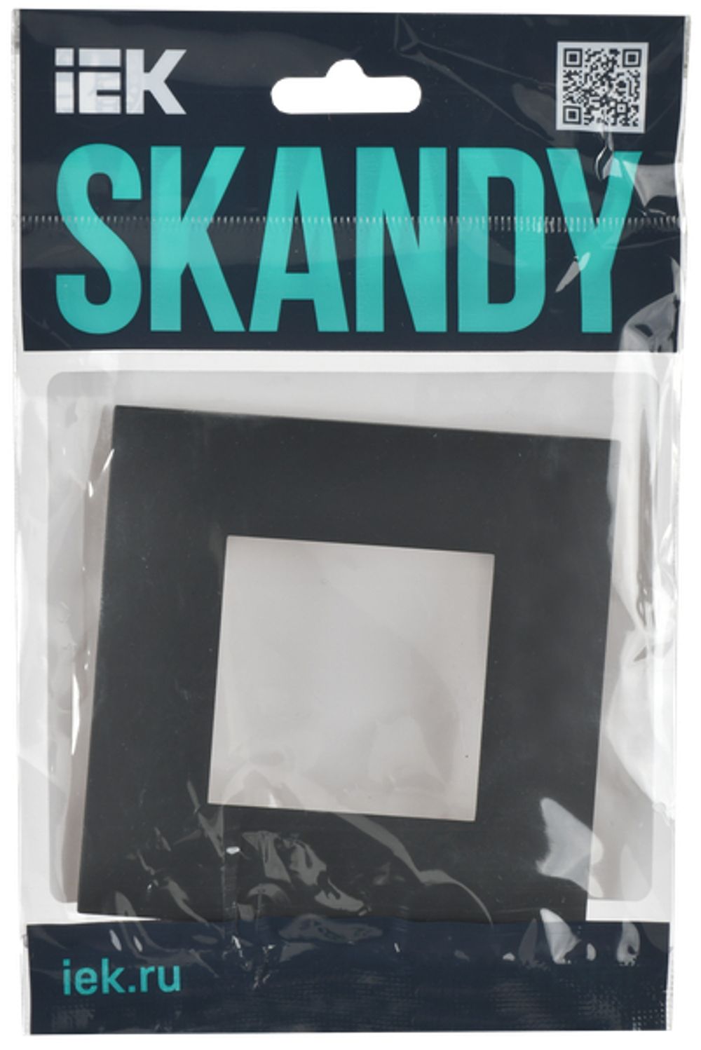 SKANDY Рамка 1-местная SK-F01G графит IEK