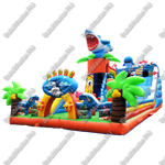 Коммерческий надувной батут "На морском дне" 15*8*8 м