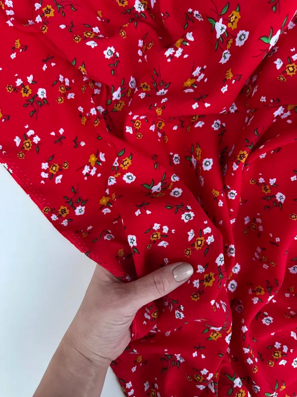 Ткань штапель для шитья плательная вискоза