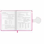 Дневник 1-4 класс 48 л., кожзам (твердая), застежка, ЮНЛАНДИЯ, "Клубнички", 106942