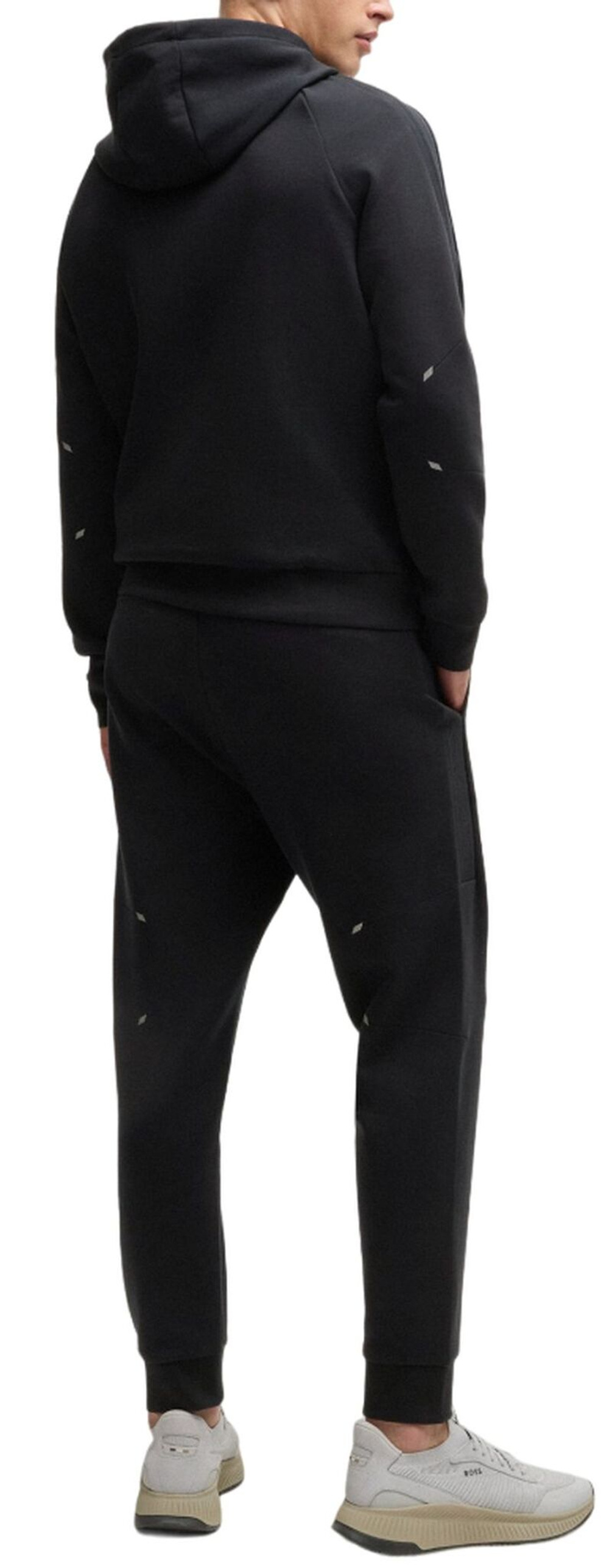 Мужской теннисный костюм BOSS Set - черный