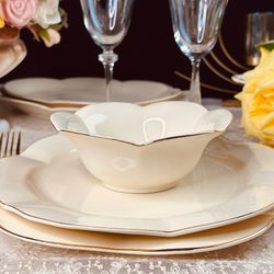 Lenardi 205-556 Набор из 6 салатников 15см МИРАЖ в под.уп.(х12)Фарфор