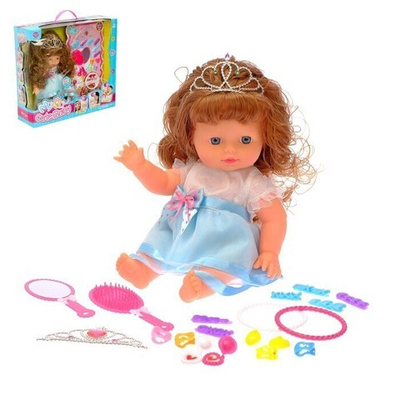 Кукла Маша в платье с аксессуарами, МИКС