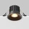 Встраиваемый светодиодный светильник Maytoni Technical Round DL058-12W2.7K-B