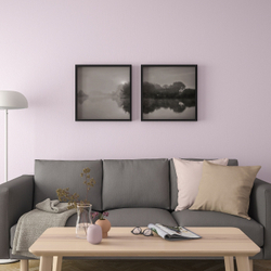 IKEA BILD  (ИКЕА БИЛД)  -  Плакат, Туманное утро, 50x50 см
