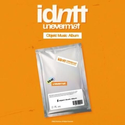Альбом IDNTT - UNEVERMET Mini Album OBJEKT MUSIC ALBUM Version