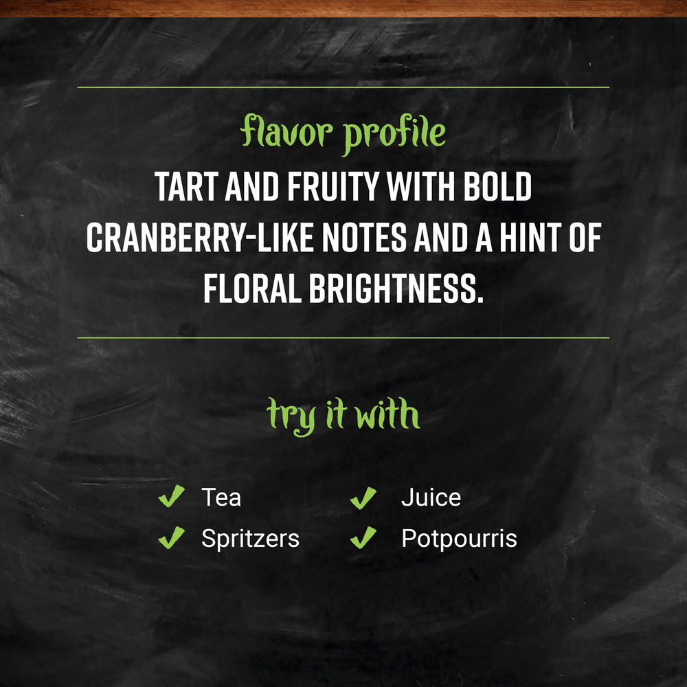 Frontier Co-op, органические нарезанные и просеянные цветки гибискуса, 453 г (16 унций)