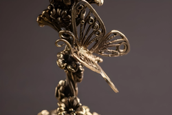 Бокал для шампанского "Цветочная фантазия" в подарочном футляре