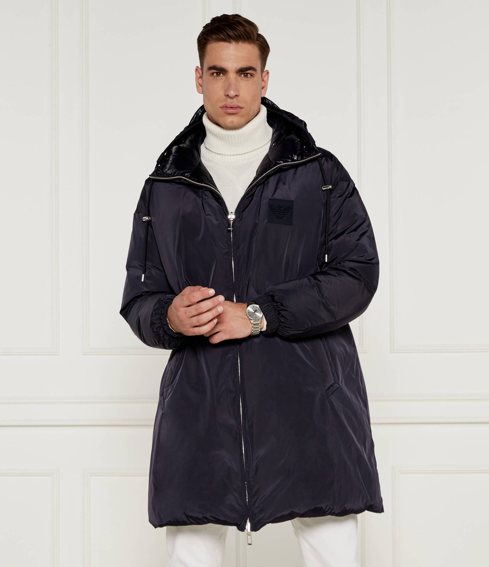 двухсторонняя пуховая куртка giacca piumino Emporio Armani - черный(6L1L83 1NNBZ)