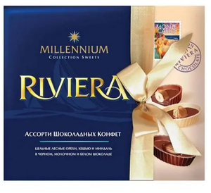 КОНФЕТЫ MILLENNIUM РИВЬРА 125ГР
