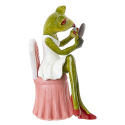 GAEM Фигурка декоративная "Лягушка", L7 W9 H14 см