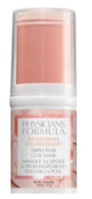 PHYSICIANS FORMULA Маска для лица Выравнивающая тон "Розовая глина" Brightening Triple Rose Clay Mask.17г