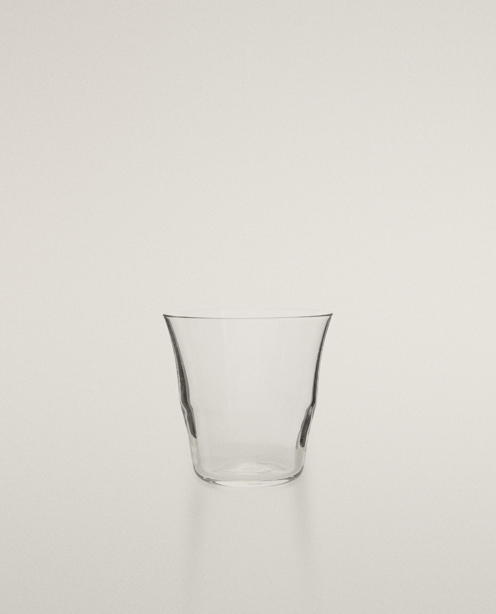 Zara Home стакан из стекла, цвет прозрачный, 8 см