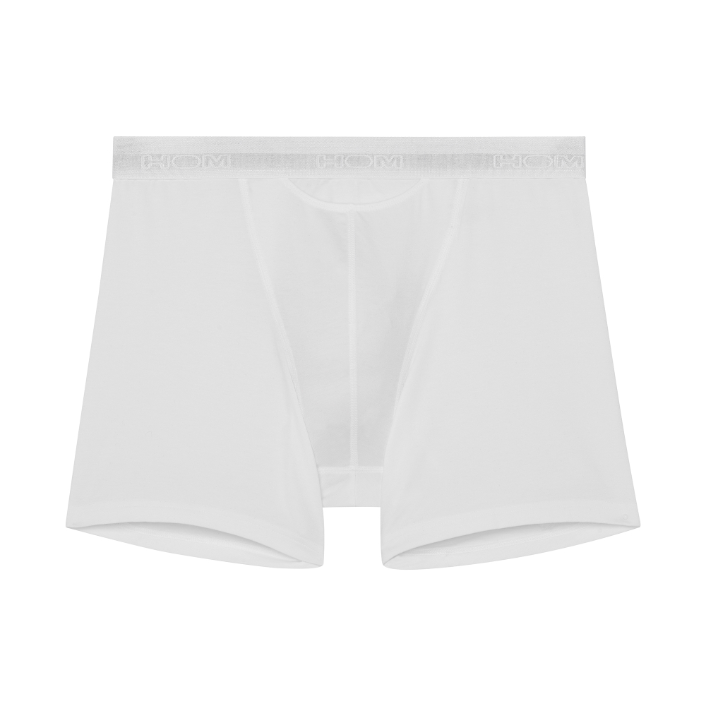 Мужские трусы боксеры удлиненные белые HOM HO1 Long Boxer Briefs HO1 359519_400003