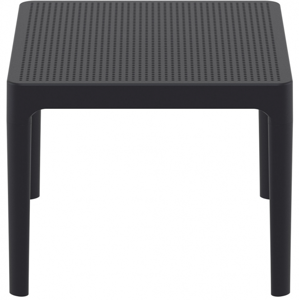 Столик пластиковый журнальный, Siesta Contract Sky Side Table, черный