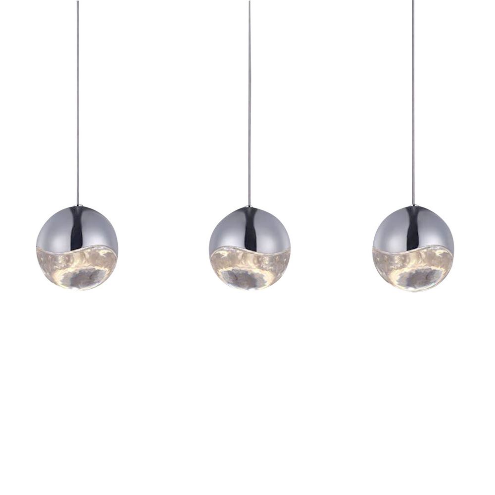 Подвесной светильник Globo 3 nickel