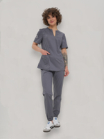 Костюм медицинский женский | Бл-331/2а +Б-128 клеон экстра