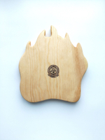 Деревянная шотница для подачи из кедра с 5 стопками