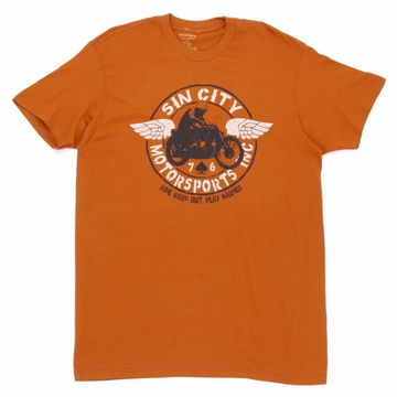 Футболка Sin City Motorsports ( рыжая )