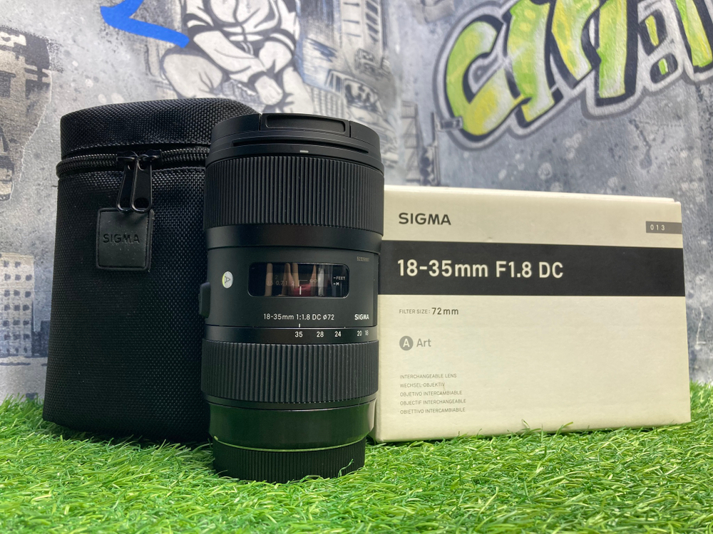 Sigma AF 18-35mm 1.8 DC HSM Art Canon EF-S