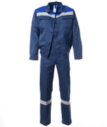 Костюм СТАНДАРТ-2 с СОП куртка, ПК, т.синий/ вас (44-46) 170-176