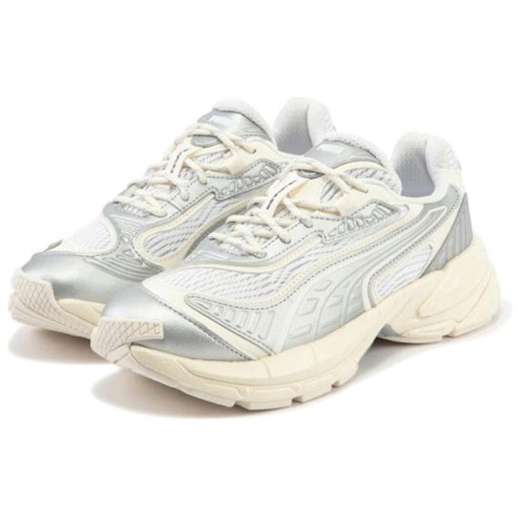 PUMA Velophasis Толстоподвижные кроссовки с низким верхом Серебряный Унисекс