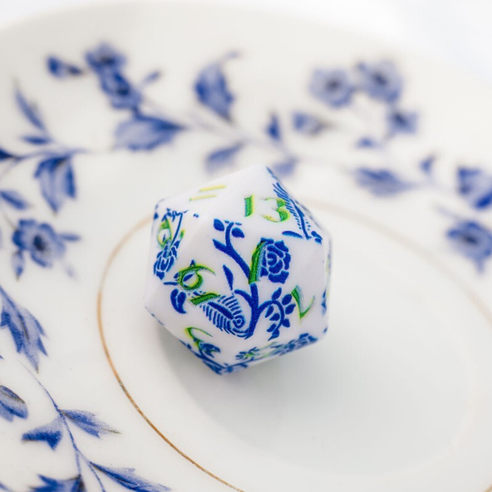 Full Art Dice Set: Porcelain