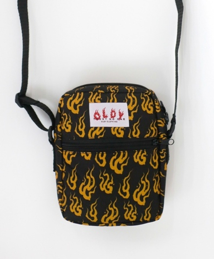 Сумка-мессенджер OLDY Огонь Черный