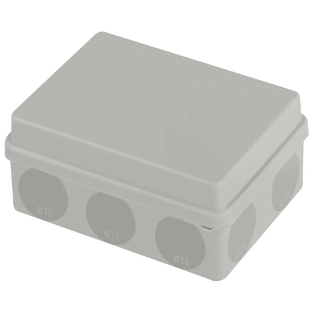 Распаячная коробка ЭРА KOR-150-110-70-11g-2MP двухкомпонентная HF стойкая к УФ 150х110х70мм серая прямой монтаж IP67