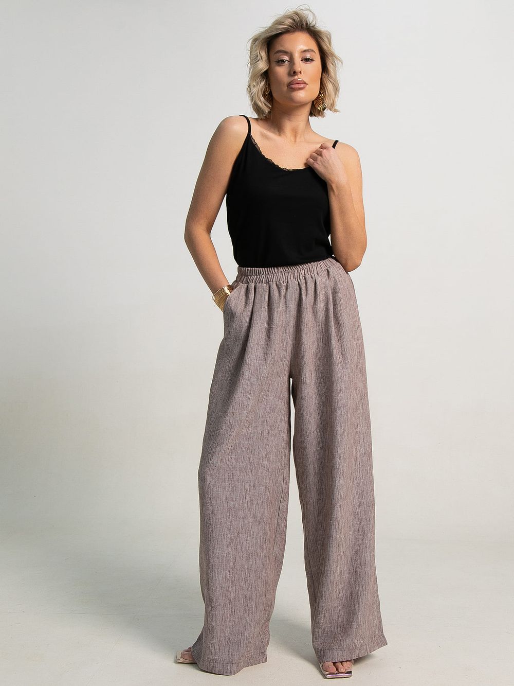 Брюки Натюрель (какао) Б15653-19М LT Collection