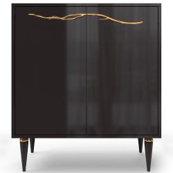 Комод Арт Колор Классик Голд с 2 полками Терпкий коричневый